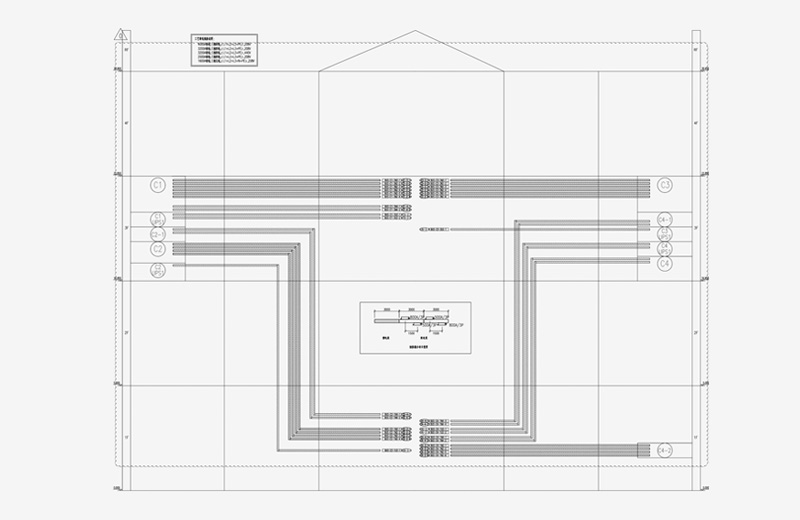 Main system equipment power distribution